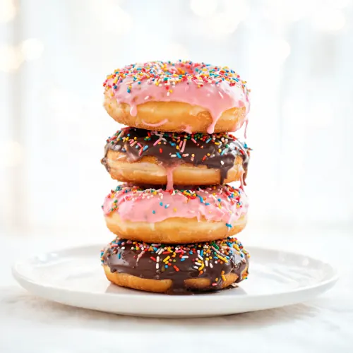 Donuts mit Streuseln (KI-generiertes Bild)