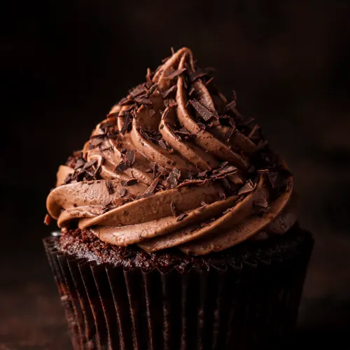Schoko-Cupcake (KI-generiertes Bild)